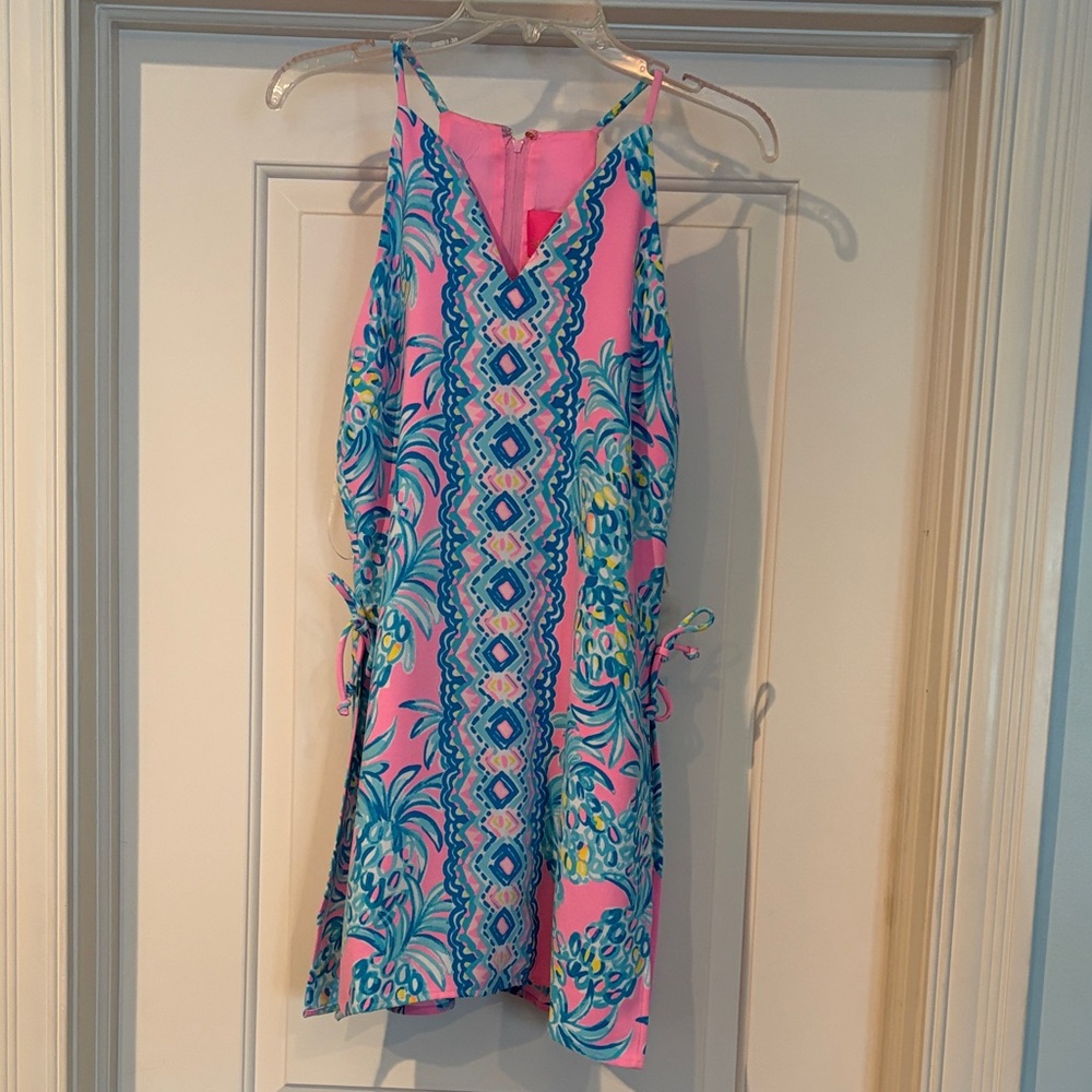 Lilly Pulitzer Pink and Blue Romper